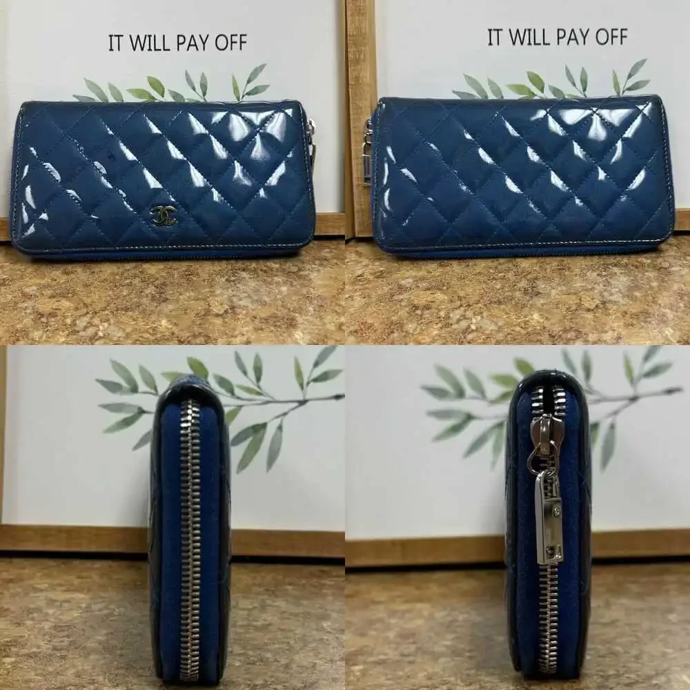 💎✨BEAUTIFUL✨💎 Authentic CHANEL Wallet Timeless Zip - Picture 5 of 5